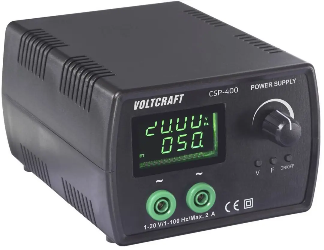 Voltcraft CSP-400 Labvoeding - 1-20V - 40W - afbeelding 2 van 4