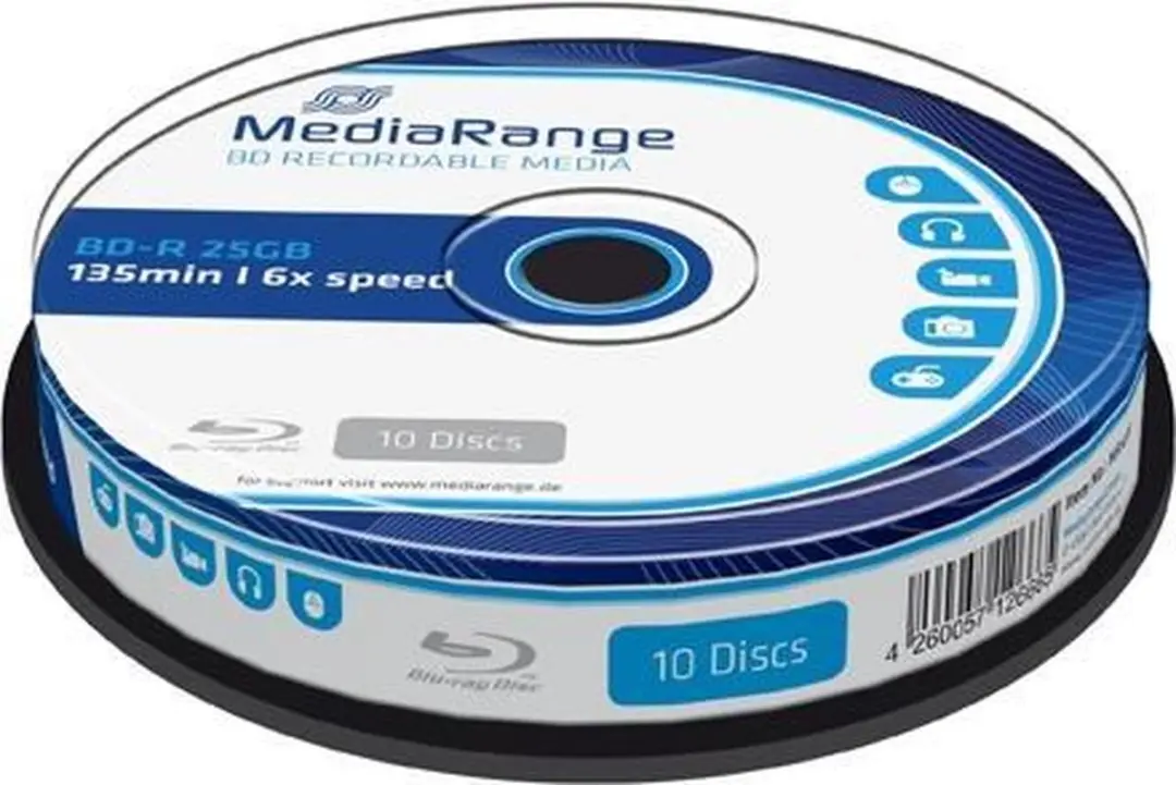 MediaRange MR499 BD-R Blu-ray Discs