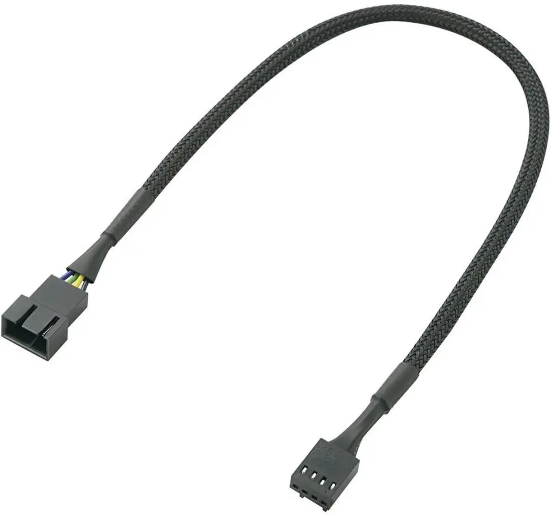Akasa AK-CBFA01-30 Verlengkabel PC-ventilator - 0.30 m - Zwart - afbeelding 5 van 5