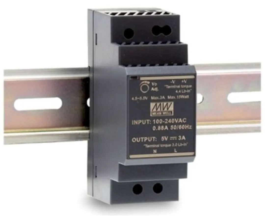 Mean Well HDR-30-12 DIN-rail voeding 12V 2A - afbeelding 5 van 5