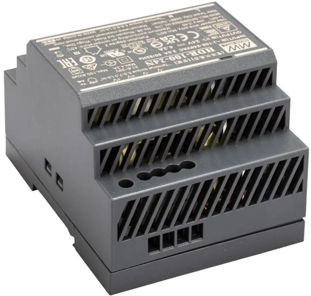 Mean Well HDR-100-24N DIN-rail netvoeding - 24V 4.2A - afbeelding 4 van 6