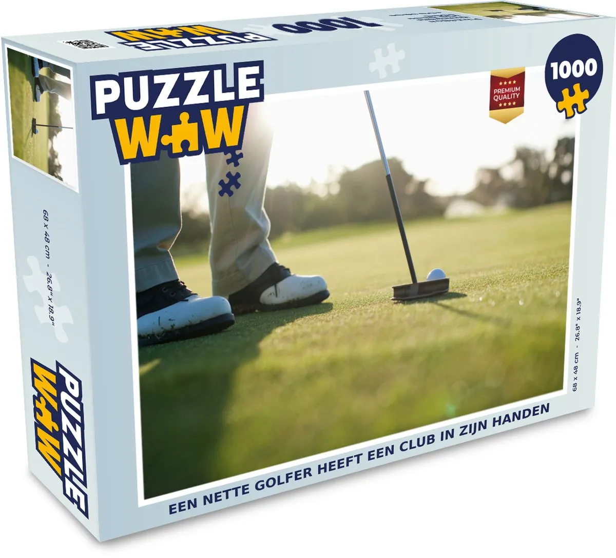 PuzzleWow Legpuzzel 1000 Stuks Multicolor