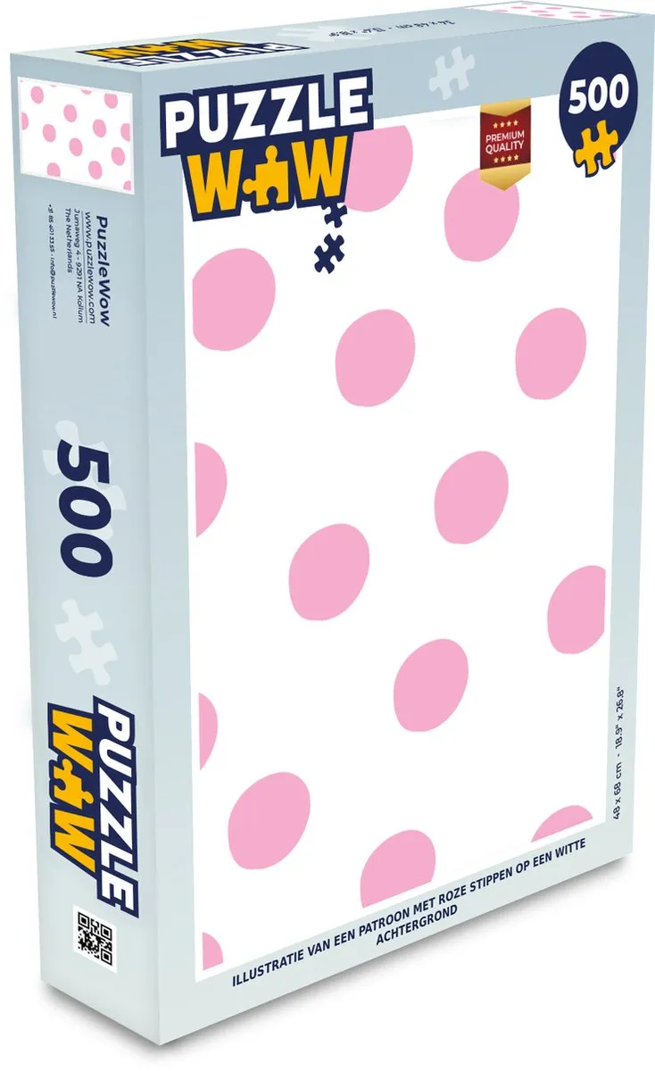 PuzzleWow Legpuzzel 500 Stuks