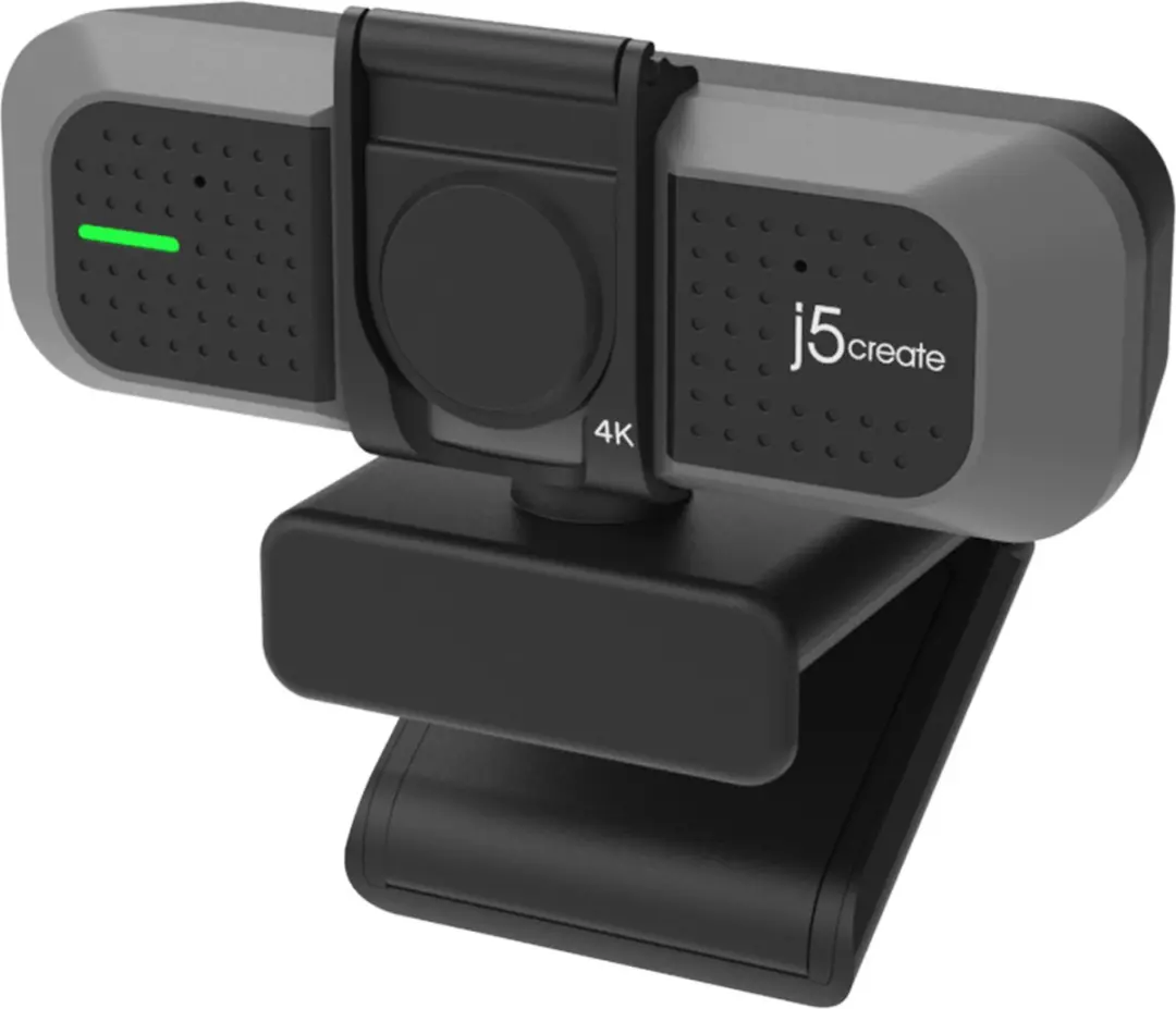 j5create JVU430-N Webcam - Zwart/Zilver - afbeelding 6 van 6