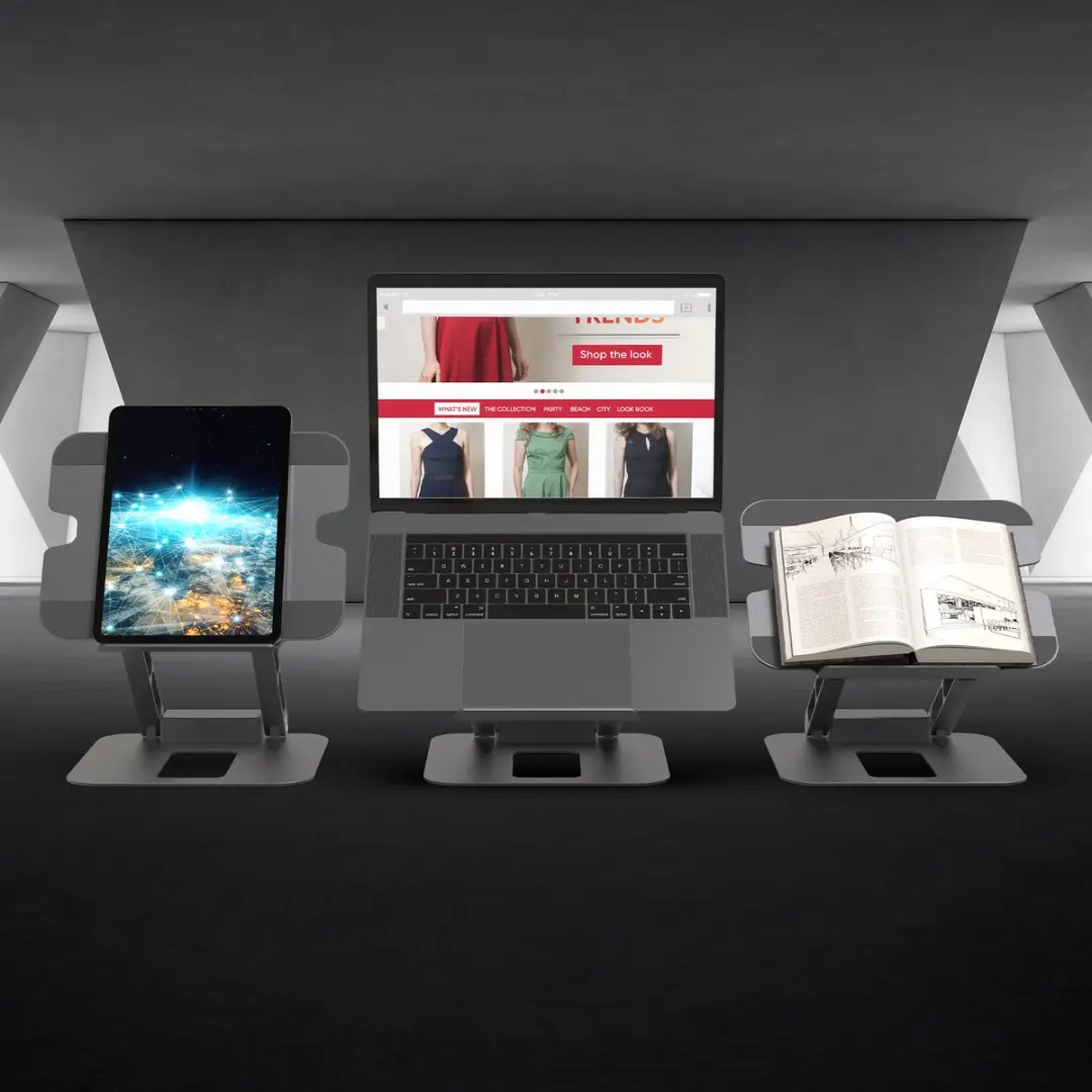 j5create JTS427-N Dual 4K Docking Station - Ruimtegrijs - afbeelding 2 van 6