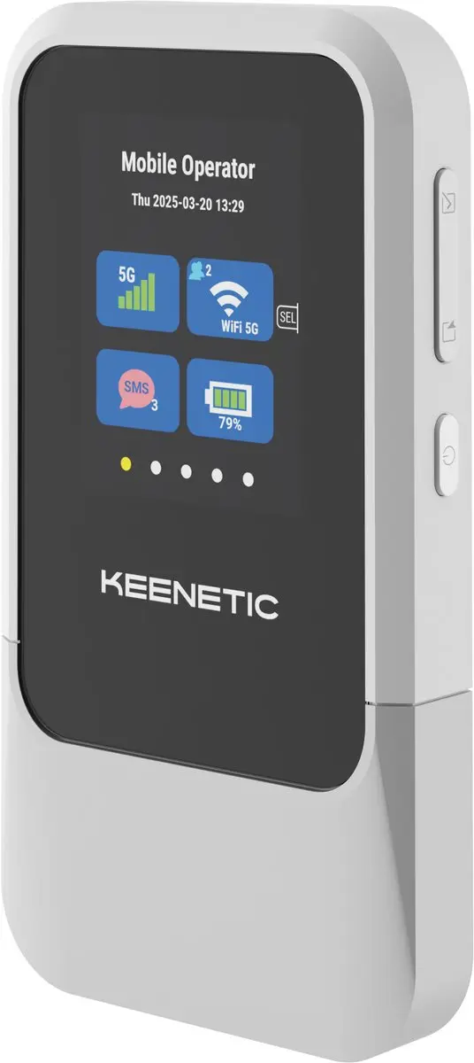 Keenetic Roamer 5G KN-5210-01-EU Mobiele Router