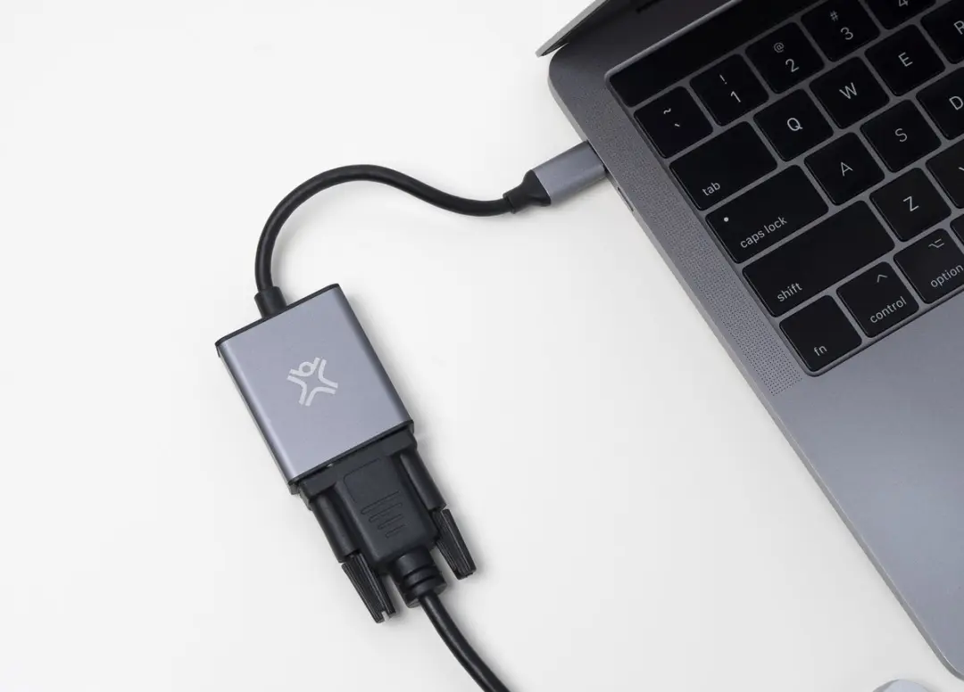 XtremeMac XWH-ACV1-13 USB-C naar VGA Adapter - Grijs - afbeelding 4 van 6