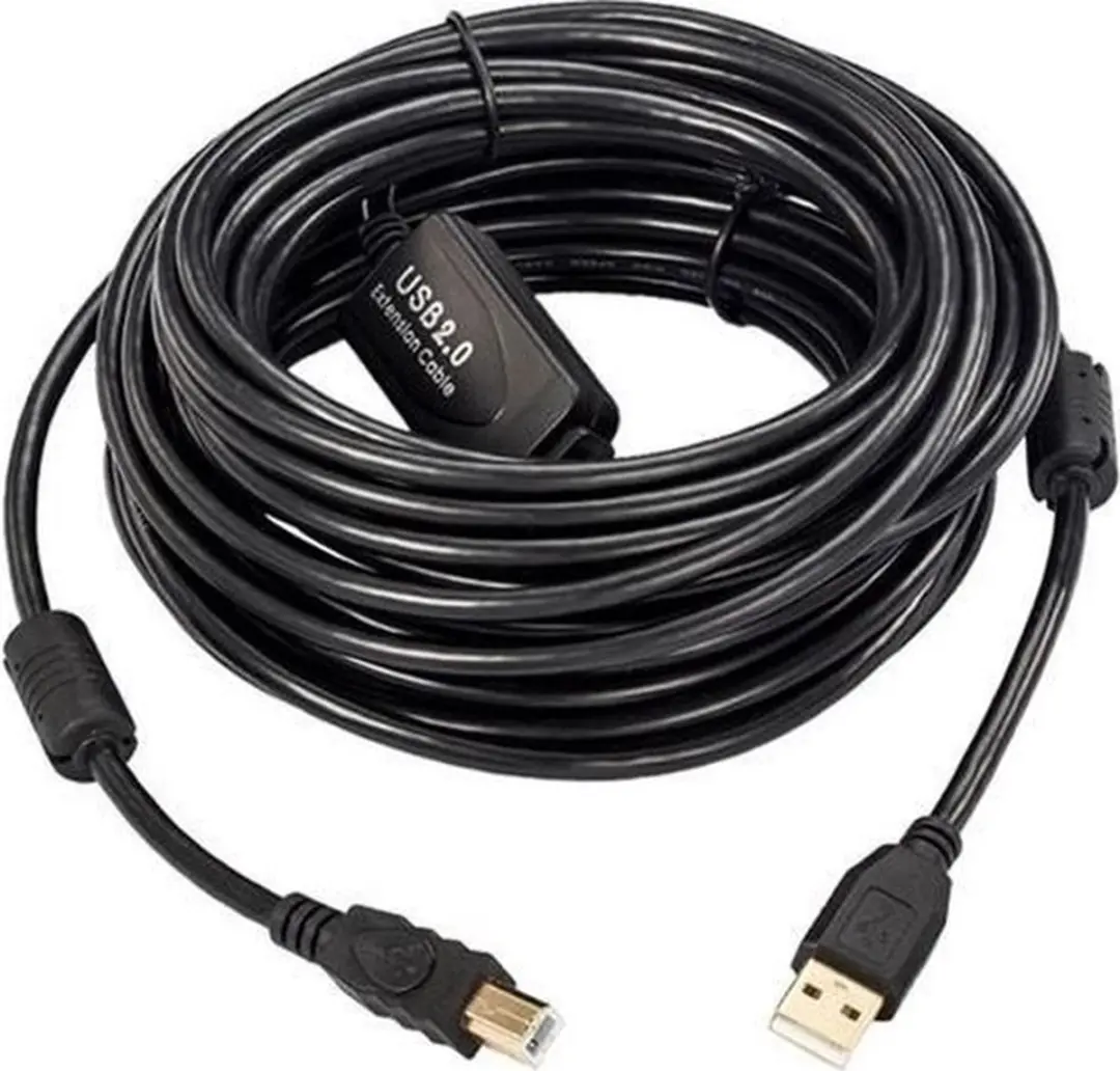 Microconnect USBAB10B-ACTIVE USB 2.0 A-B kabel