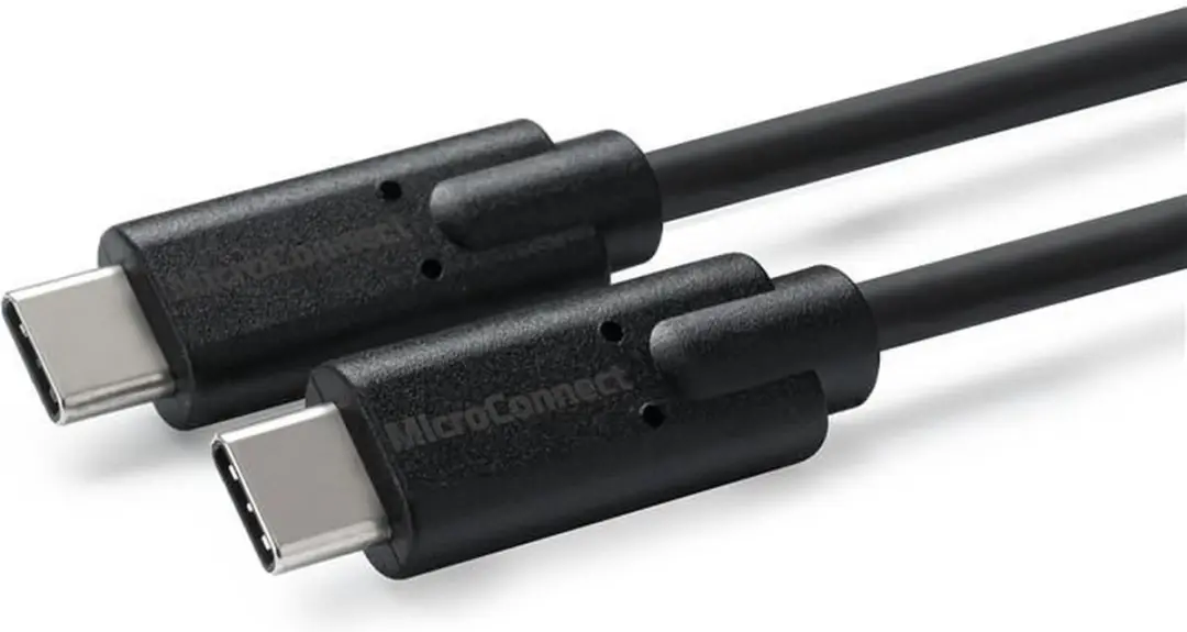 MicroConnect USB3.1CC3 USB-C Kabel 3m - Zwart - afbeelding 3 van 4