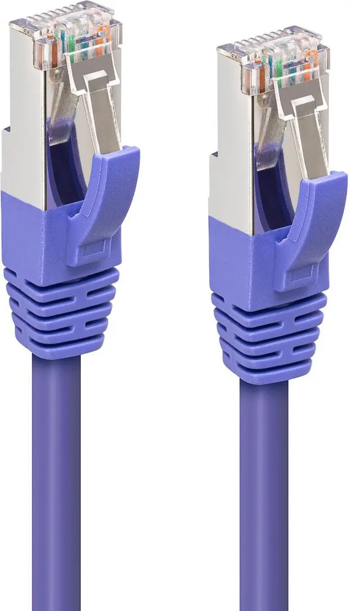 Microconnect MC-SFTP6A30P Netwerkkabel Cat6a - 30m - Paars - afbeelding 2 van 3