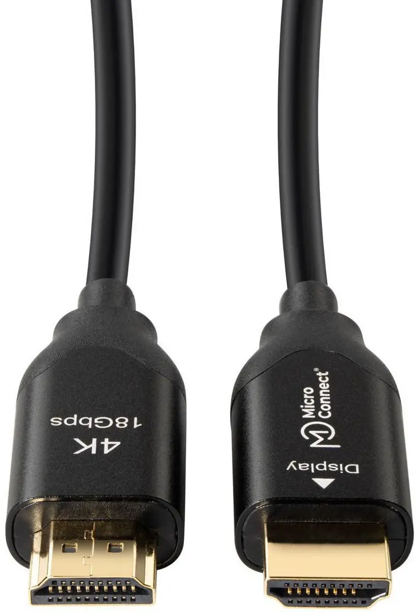 MicroConnect HDMI 2.0 Actieve Kabel 25m HDM191925V2.0OP - Zwart - afbeelding 3 van 5