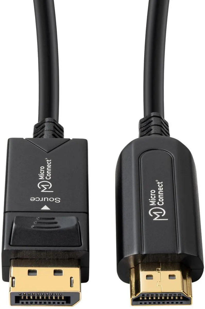 MicroConnect DP-HDMI-2000V1.4OP Videokabel - 20m - Zwart - afbeelding 4 van 6