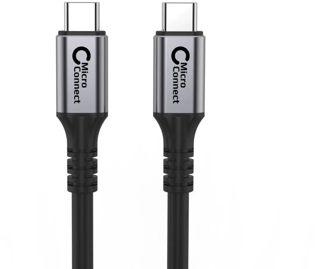 Microconnect USB3.2CC01.5 USB-C Kabel 1,5m - Zwart - afbeelding 4 van 6