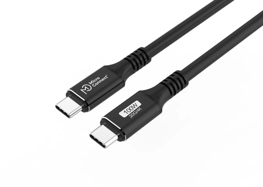 Microconnect USB3.2CC01.5 USB-C Kabel 1,5m - Zwart - afbeelding 5 van 6