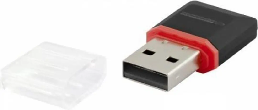 Esperanza EA134K Geheugenkaartlezer USB 2.0 - Zwart - afbeelding 3 van 6