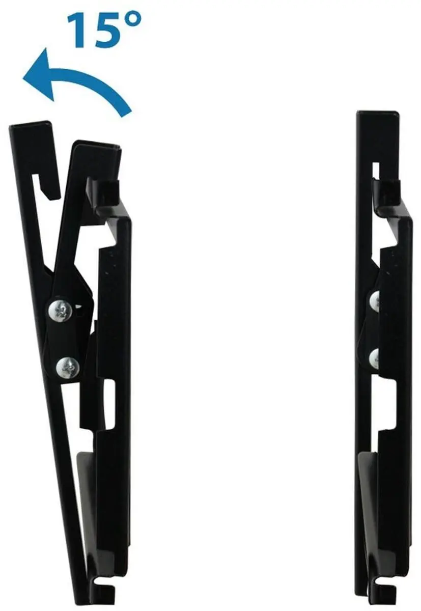 Esperanza ERW010 TV muurbeugel 14-50" - tot 25kg - Zwart - afbeelding 4 van 6