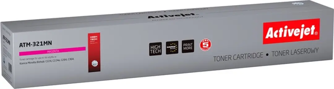 ActiveJet ATO-301BN Toner voor OKI 44973536 - Zwart - afbeelding 2 van 3