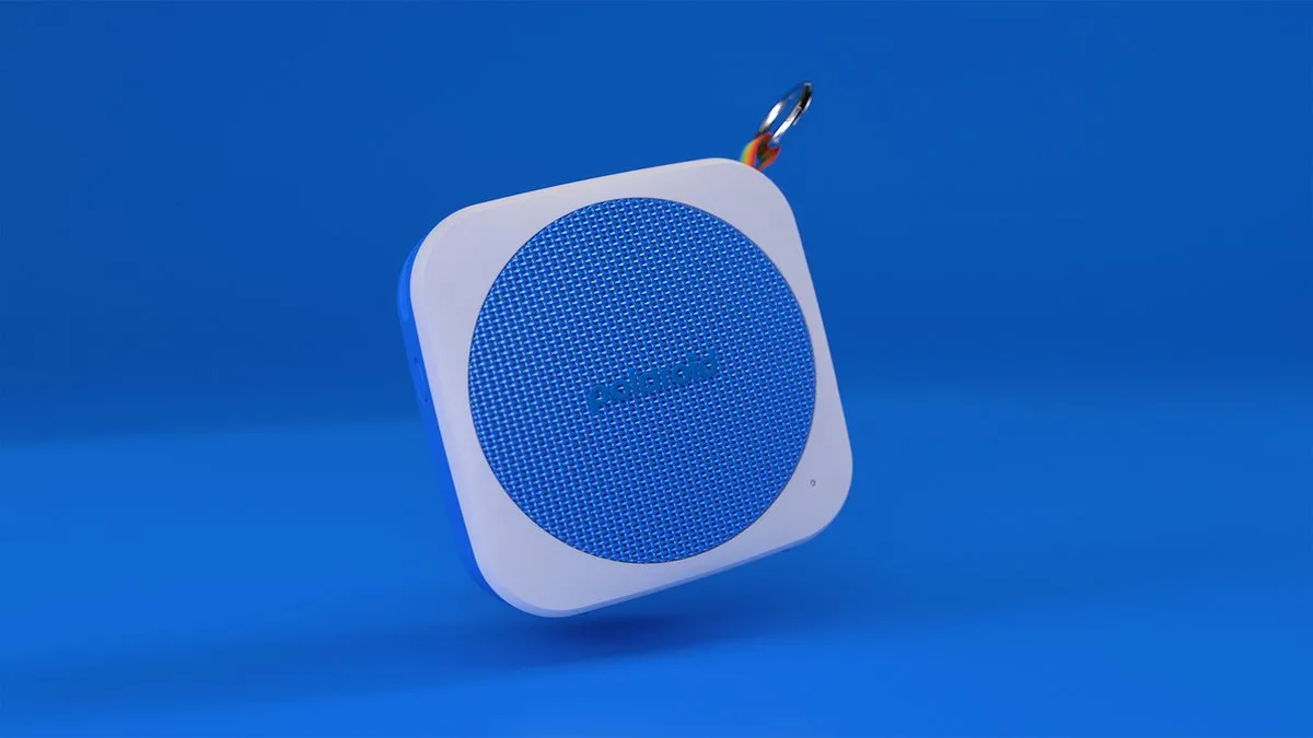 Polaroid P1 Music Player Bluetooth Speaker - Blauw/Wit - afbeelding 6 van 6