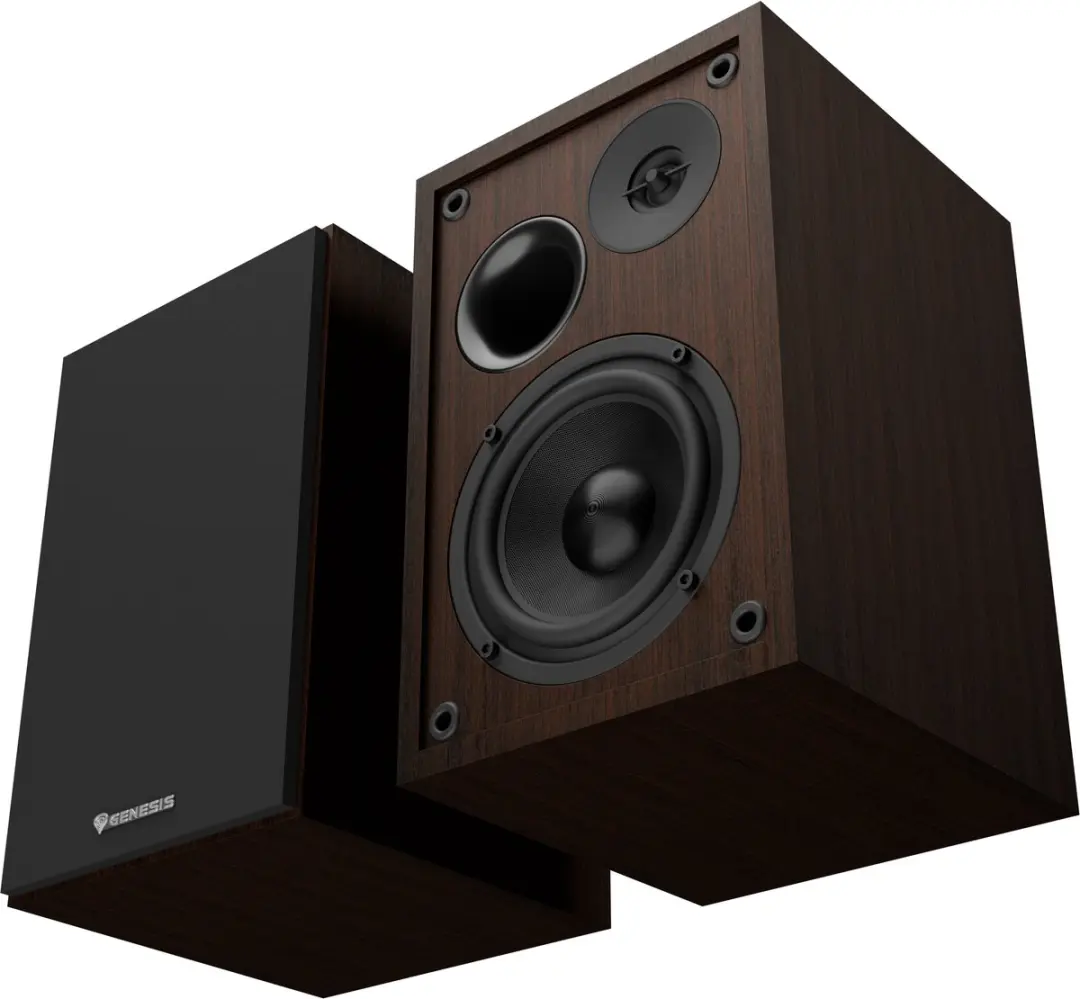 Genesis Arsen 302BT 2.0 Luidsprekerset - 20W - Bruin - afbeelding 6 van 6