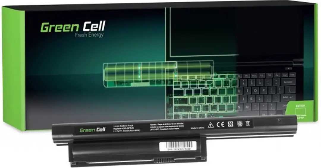 Green Cell SY08 Laptopaccu - Sony VAIO - afbeelding 4 van 6