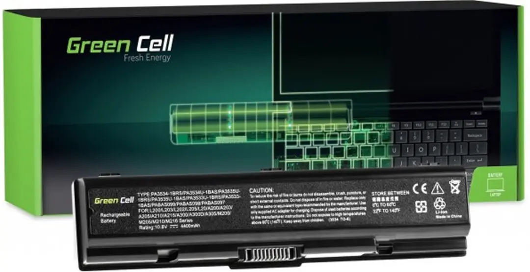 Green Cell TS01 Laptopaccu 4400mAh - afbeelding 3 van 6