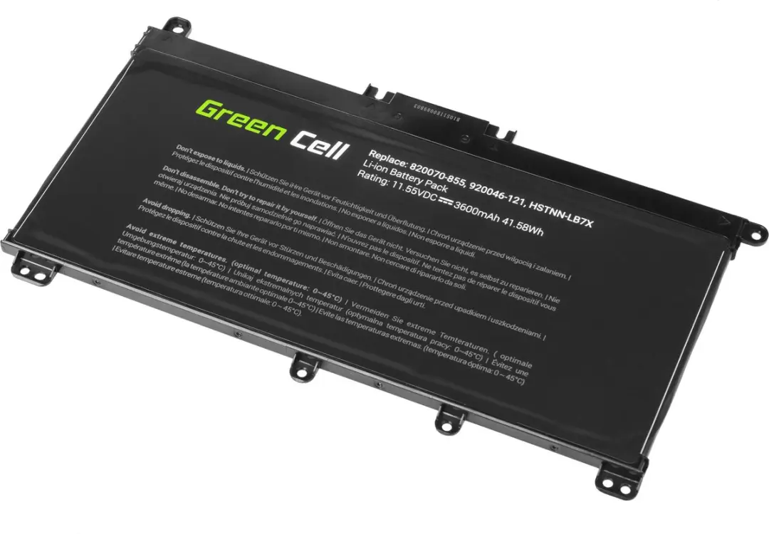 Green Cell GC-HP145 Laptopbatterij - 11,55V 3400mAh - afbeelding 6 van 6