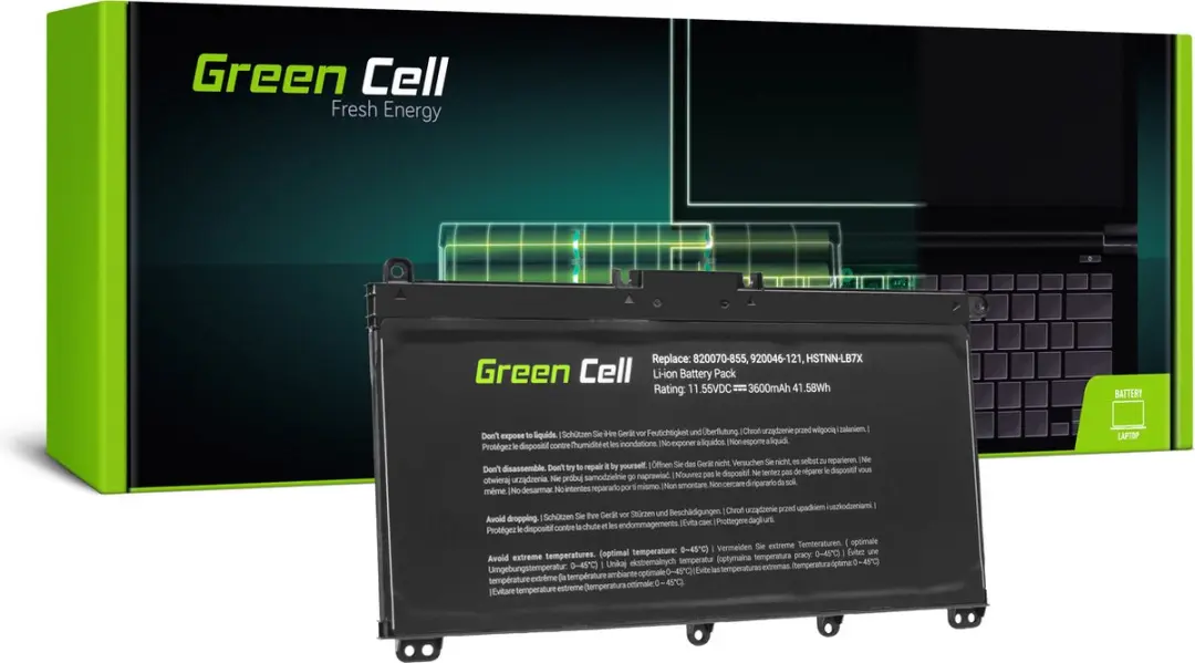 Green Cell GC-HP145 Laptopbatterij