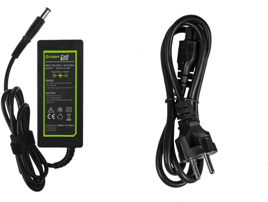 Green Cell AD07AP Laptop Netvoeding 65W - Zwart - afbeelding 6 van 6