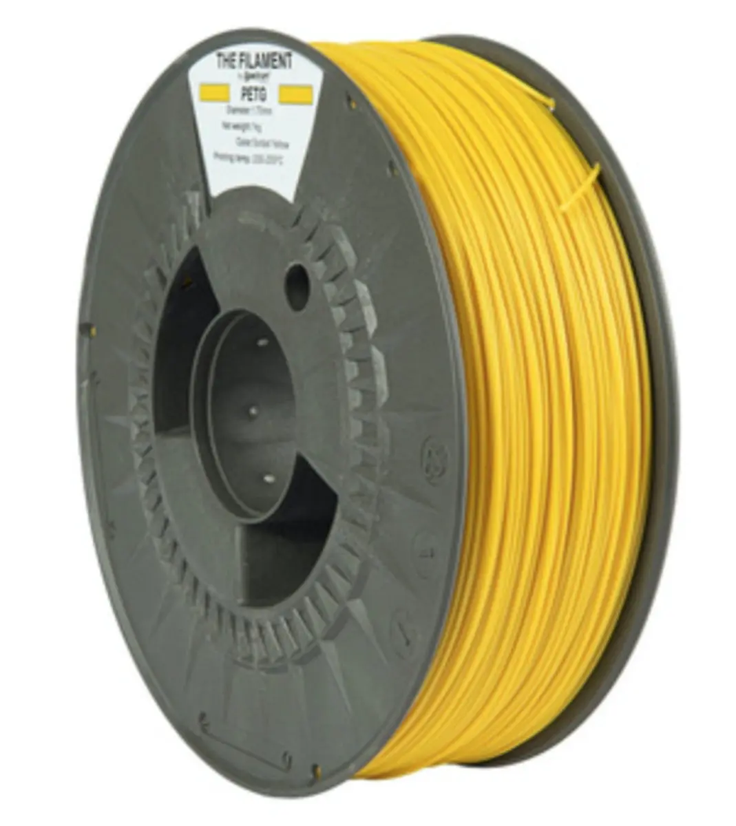 Spectrum PET-G Filament TF-24023 - 1kg - Geel - afbeelding 2 van 2