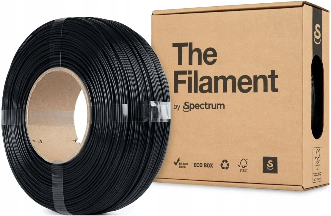 Spectrum Het Filament PLA 1,75mm Midnight Black