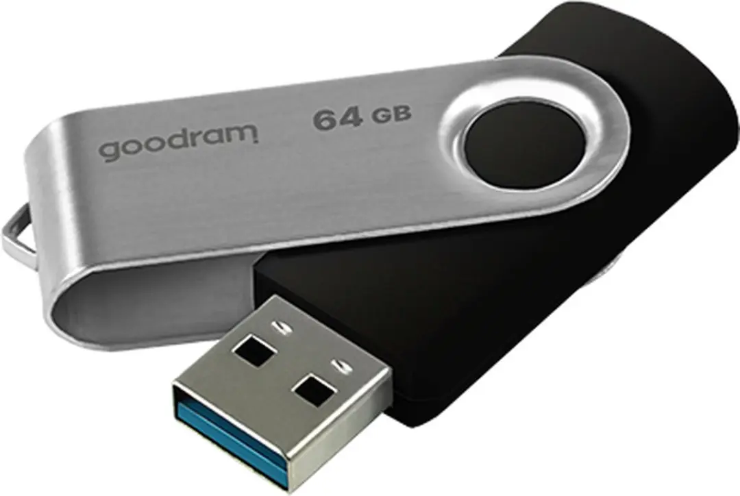 Goodram UTS3 USB-stick 64GB - USB-A 3.2 - Zwart - afbeelding 6 van 6