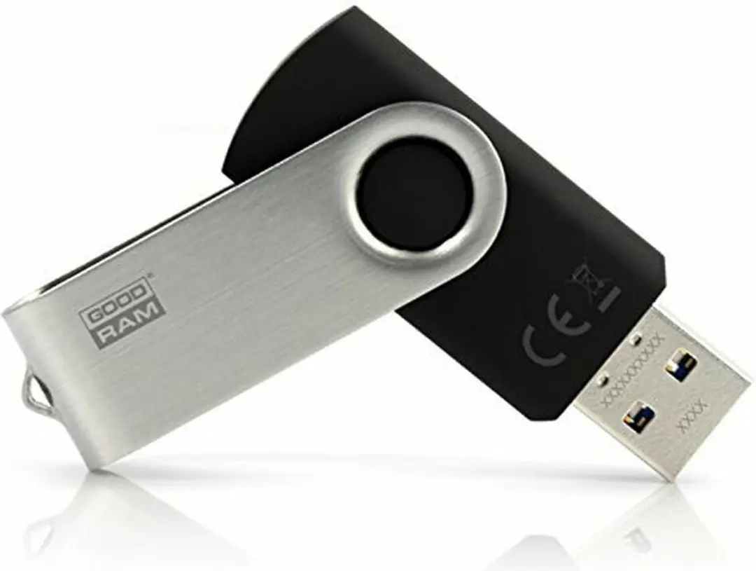 Goodram UTS3 USB-stick 64GB - USB-A 3.2 - Zwart - afbeelding 2 van 6