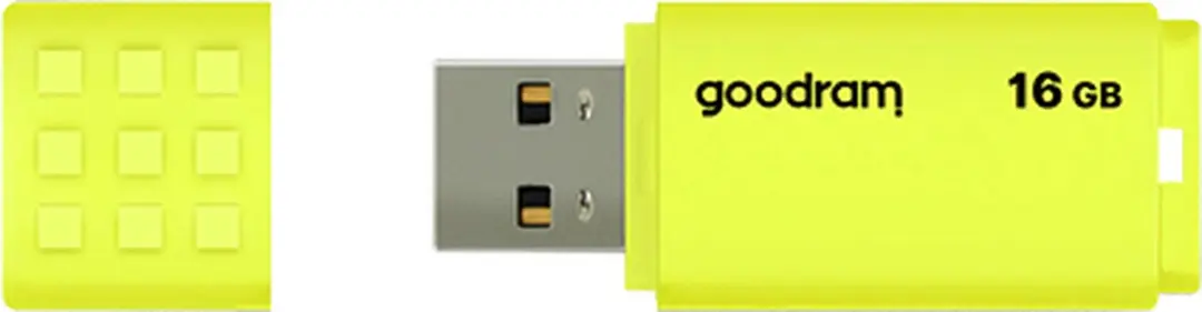 Goodram UME2 UME2-0160Y0R11 USB-stick 16GB - Geel - afbeelding 4 van 6