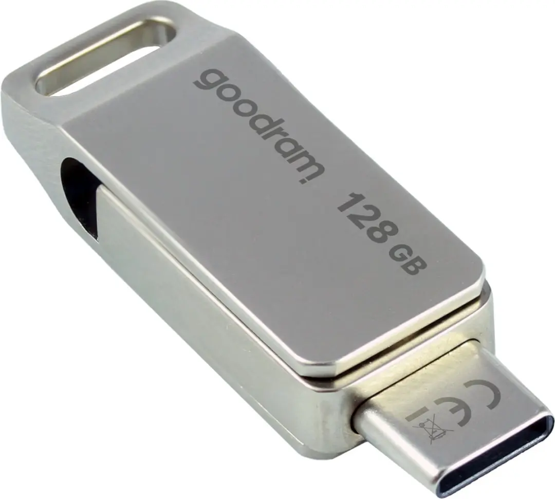 Goodram ODA3 ODA3-1280S0R11 USB-stick 128GB - Zilver - afbeelding 6 van 6