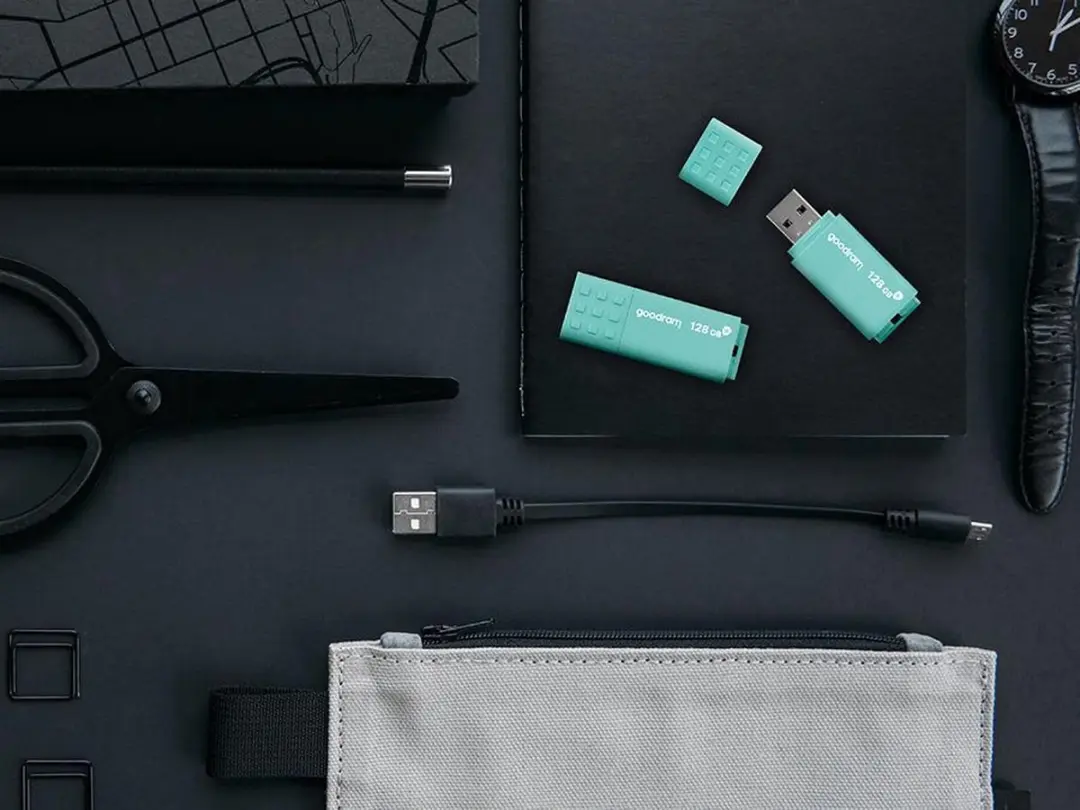 Goodram UME3-0320CRR11 USB-stick 32GB - Blauw - afbeelding 6 van 6