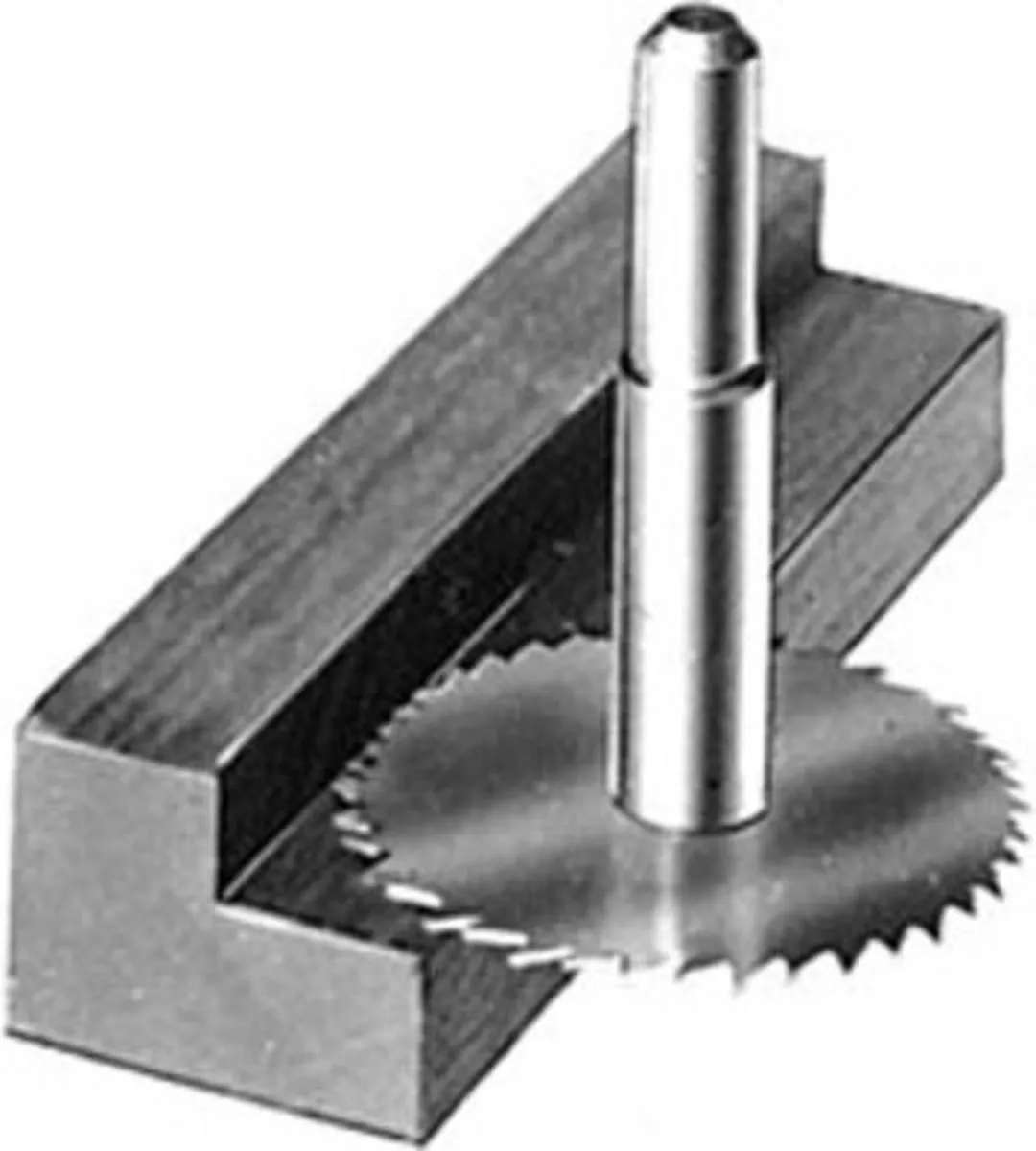 Wolfcraft Sleufzaag WS 3270000 - Metaal - ø45mm