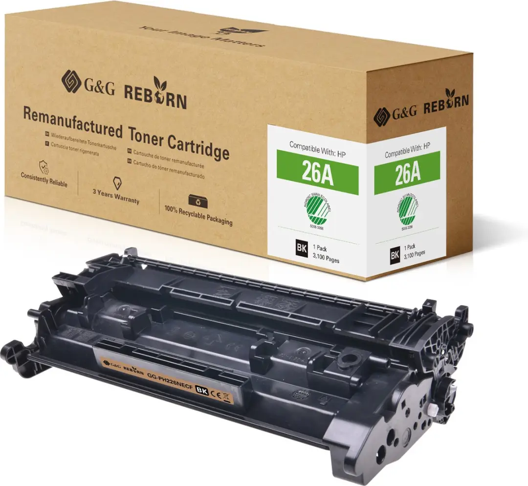 G&G Reborn Tonercartridge HP 26A CF226A