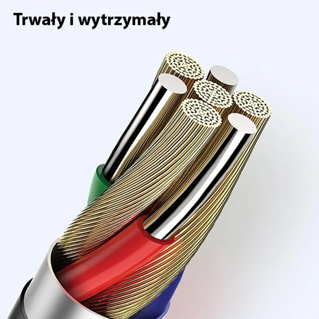 USAMS U35 Lightning Kabel 2A 1m - Zwart - afbeelding 6 van 6