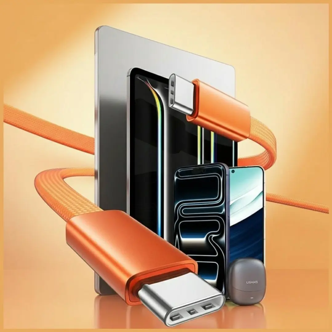 USAMS U96 USB-C naar USB-C kabel 60W - 1,2m - afbeelding 3 van 6