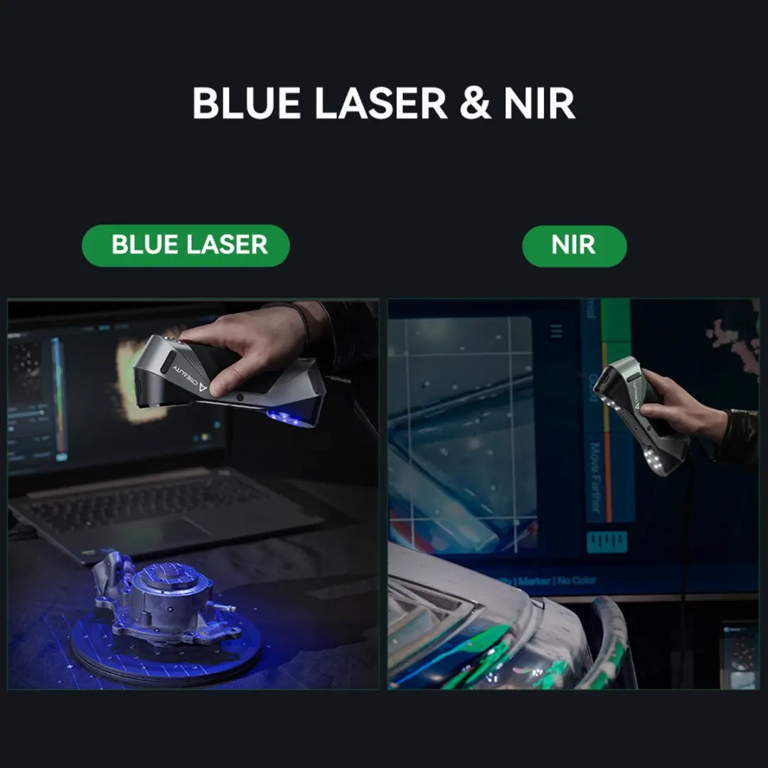 Creality CR-Scan Raptor 3D-scanner - 0,02 mm - afbeelding 3 van 6