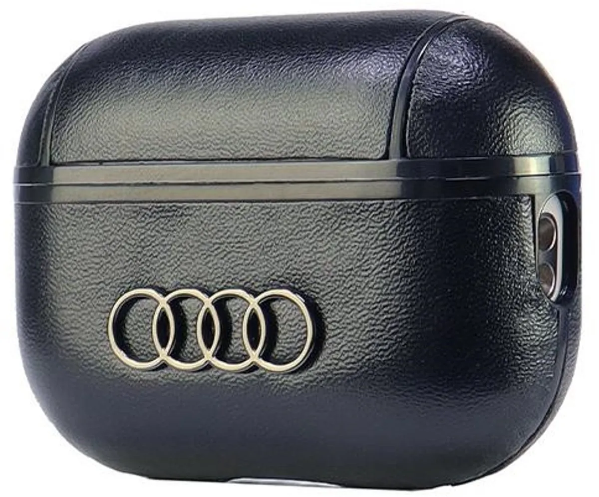 Audi Lederen Hoesje AirPods Pro 2 - Transparent
