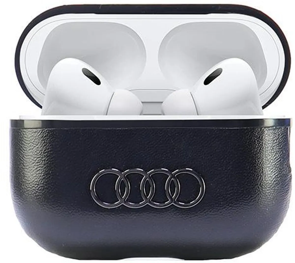 Audi Lederen Hoesje AirPods Pro 2 - Transparent