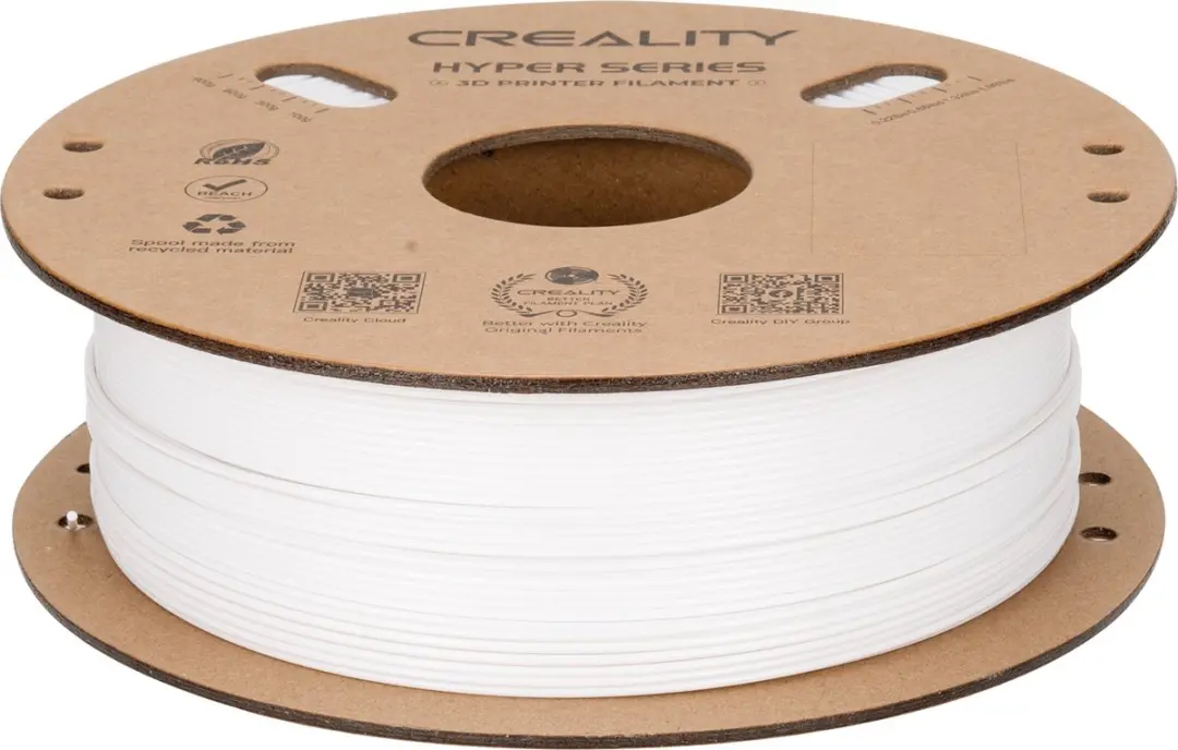 Creality Hyper PETG Filament 1,75mm 1kg - Wit - afbeelding 4 van 6