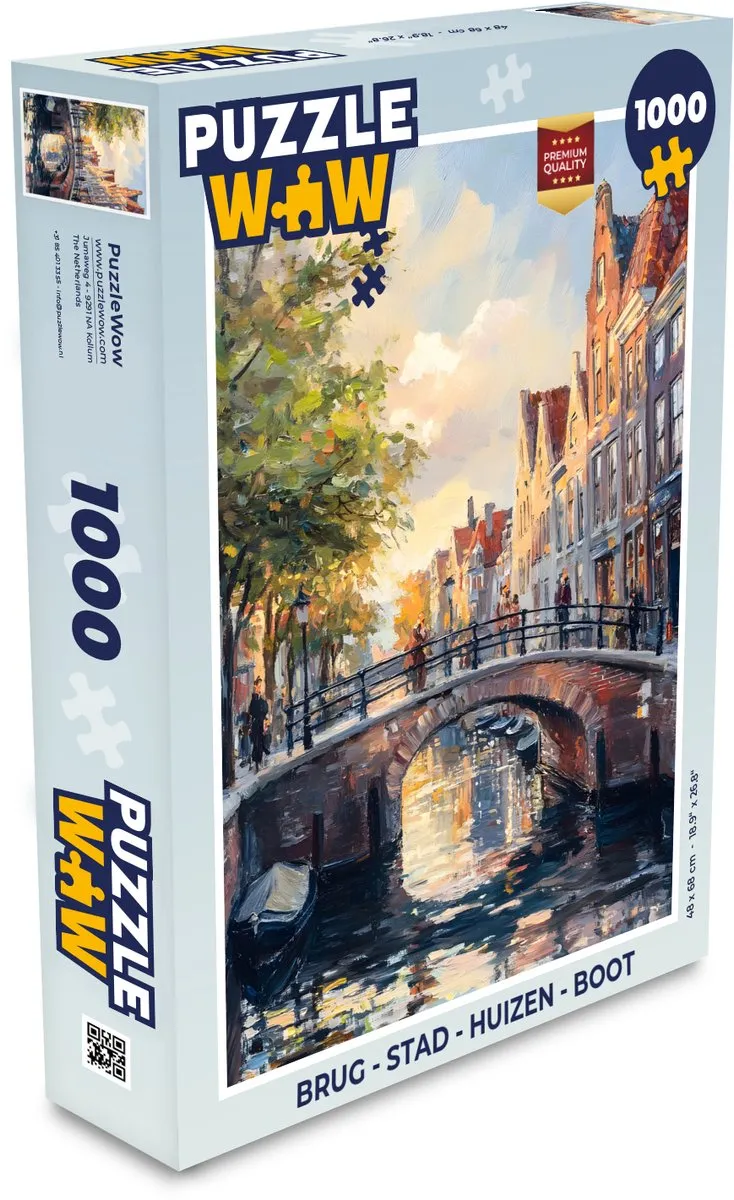PuzzleWow Legpuzzel 1000 Stuks