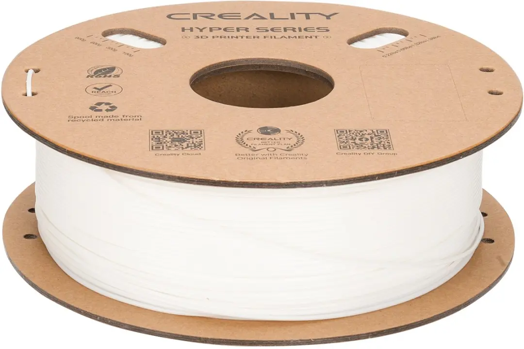 Creality Hyper PLA Filament 1.75mm - 1kg - Wit - afbeelding 4 van 6