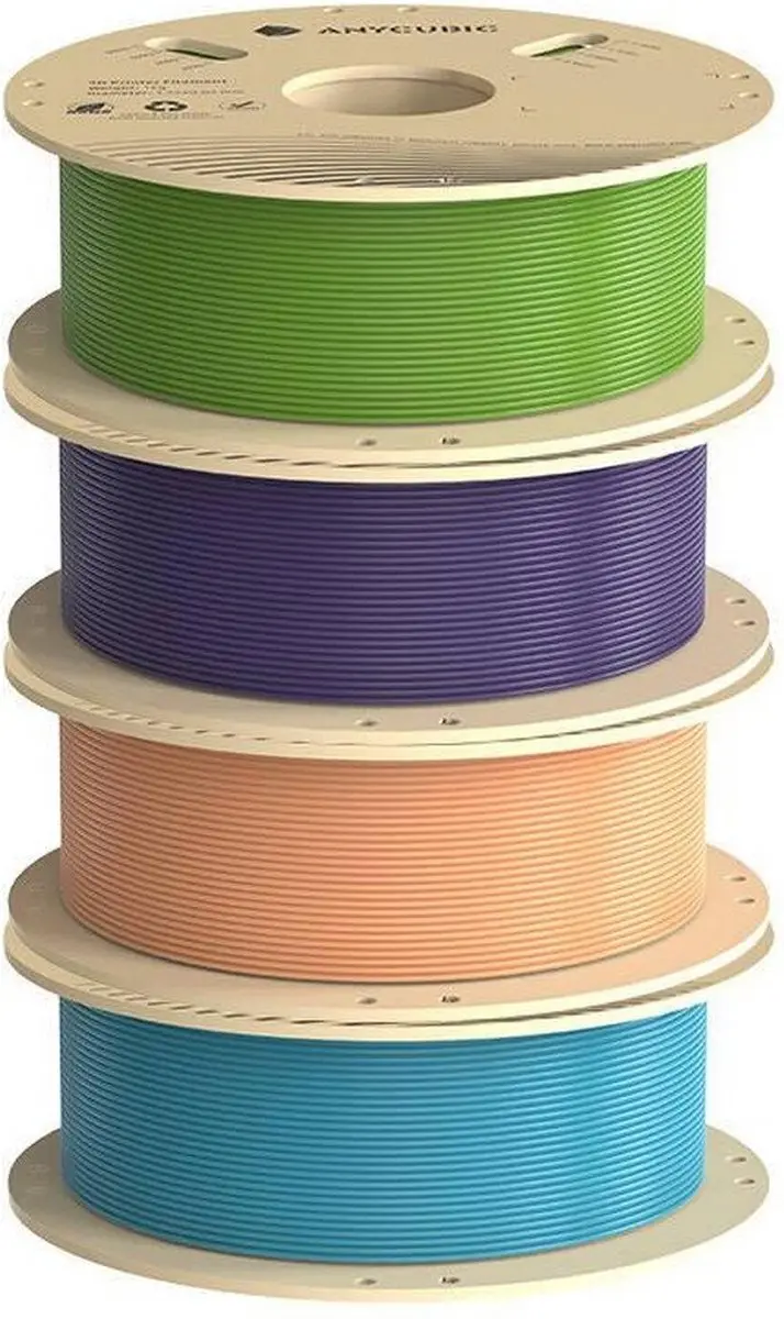Anycubic PLA Filament Set HPL20-101-4 - 1.75 mm - 4000 g - afbeelding 6 van 6
