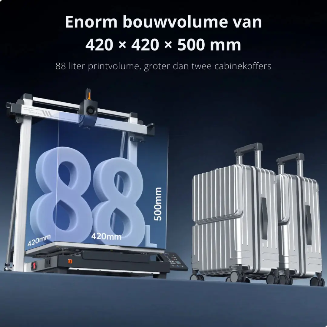 Anycubic Kobra 3 Max KB3MBK0A-O 3D-printer - Zwart - afbeelding 5 van 6