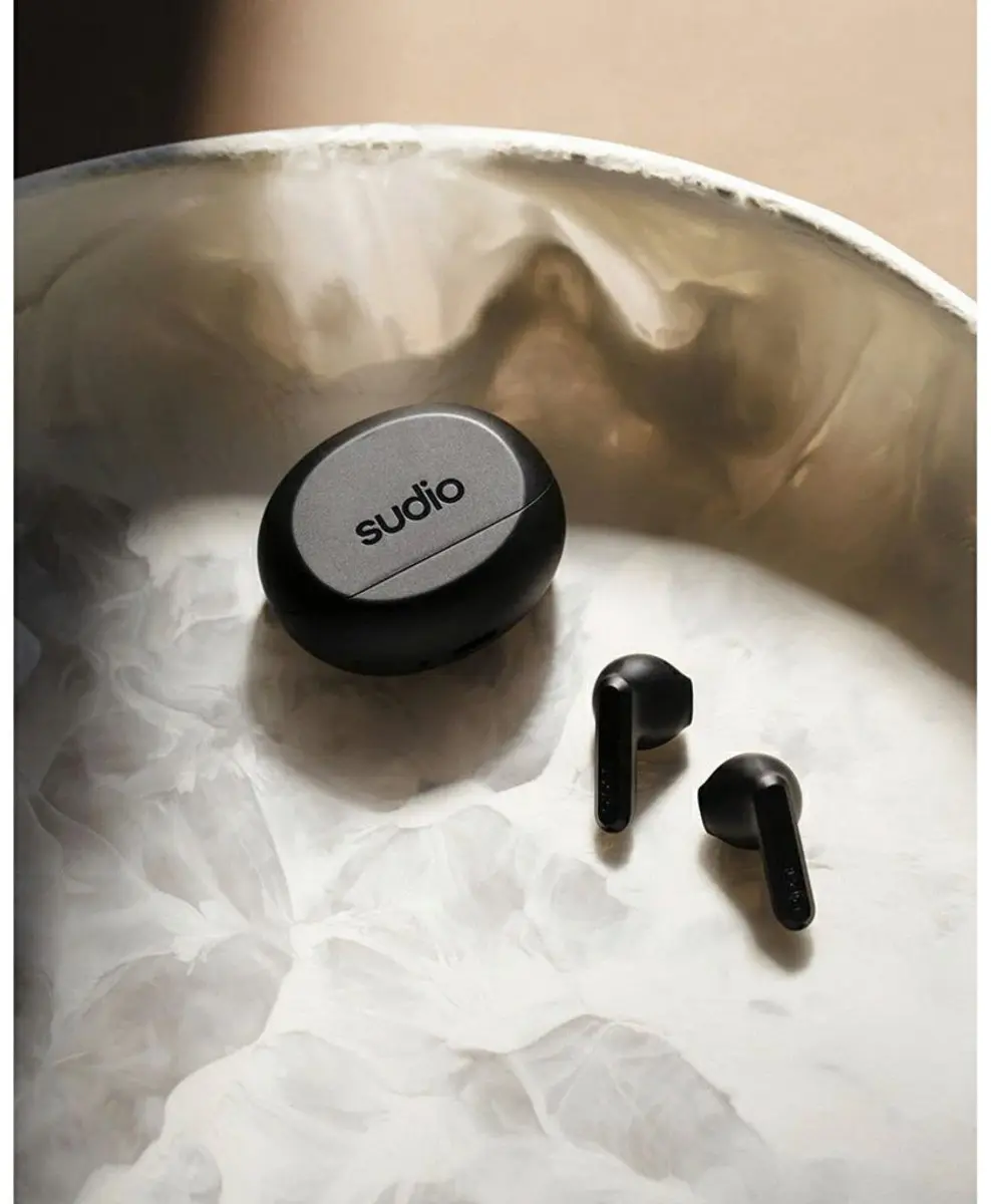 Sudio A3 Hoofdtelefoon - Draadloos In-Ear - Zwart - afbeelding 6 van 6