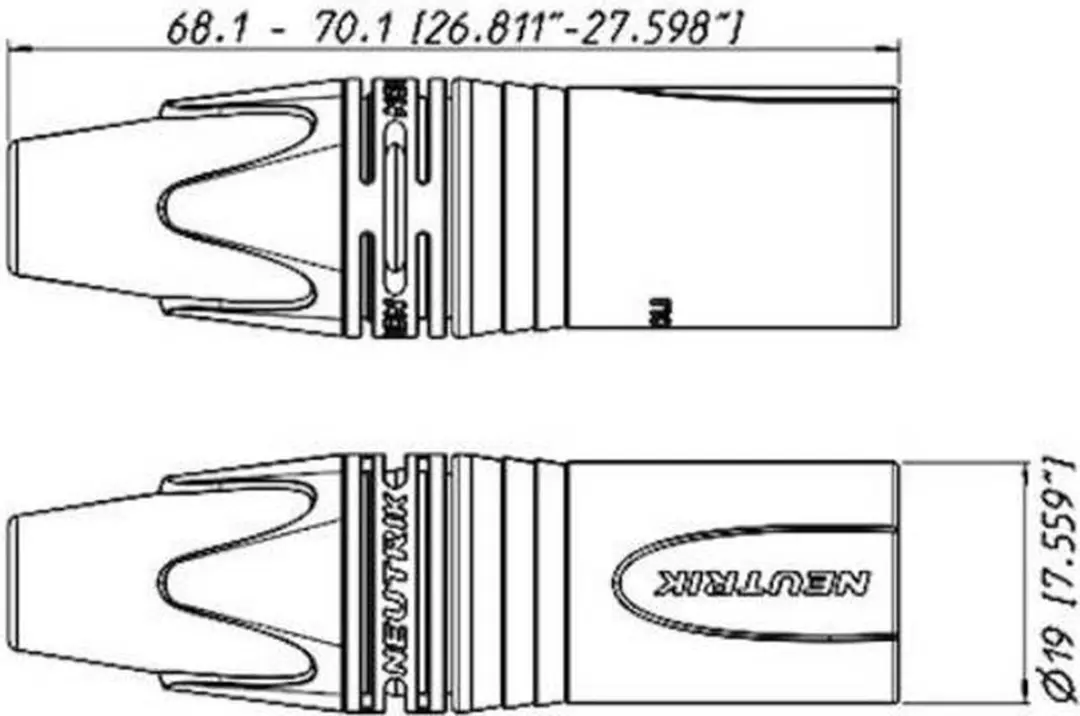 Neutrik NC5MXX XLR-connector Stekker 5-polig - afbeelding 3 van 6