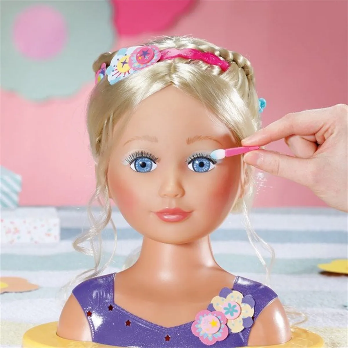 Baby Born Sister Styling Head - Blond - 27 Accessoires